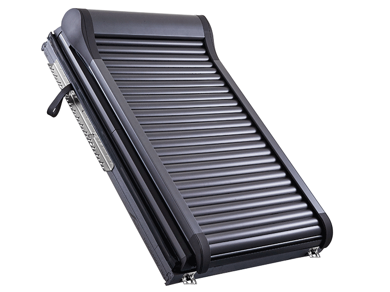 Designo R8 buitenrolluik gesloten